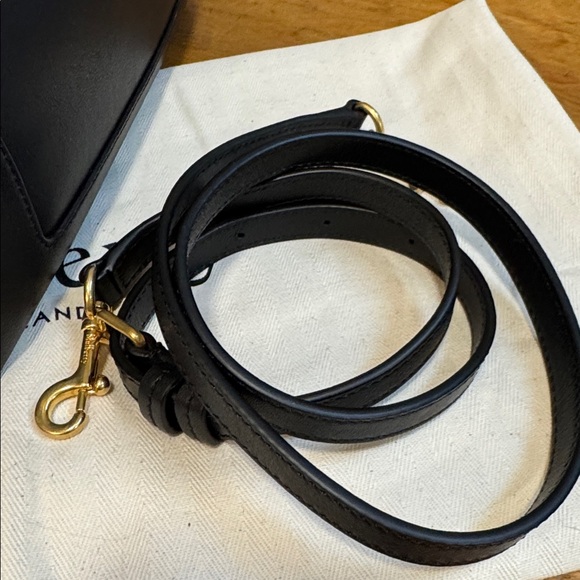 Mulberry rare Islington satchel shoulder bag silky black leather NWT - Picture 6 of 13